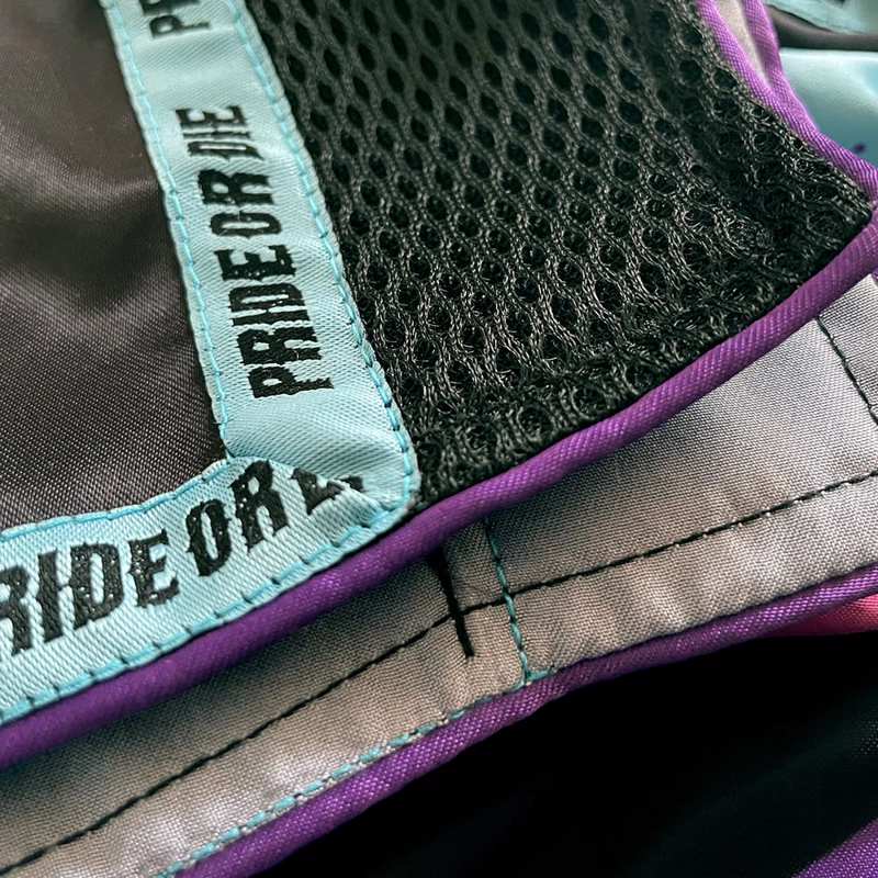 Pride Or Die VIOLENT REALITY Thai shorts - black